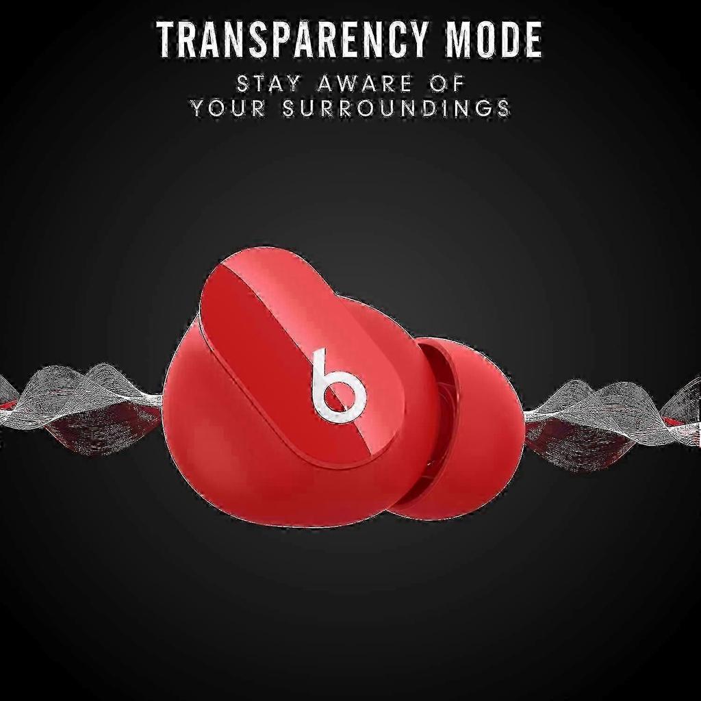 2025 Studio Buds - True Wireless Noise Cancelling Earbuds - Compatible with Apple & Android - Red
