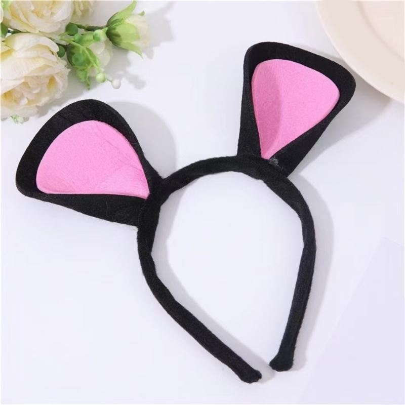 Adorkable Mouse Makeup Headpiece for Proms Birthday Hairbands Fun Headwear Kids Hair Headwear for Children