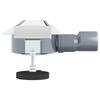 2 in 1 Shower Drain with 360 degrees  Siphon Silver 60 cm Stainless Steel 304