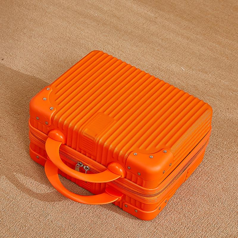 14" Carry-On Suitcase & Travel Organizer, Large Capacity 16" Lightweight Makeup Bag & Toolbox.