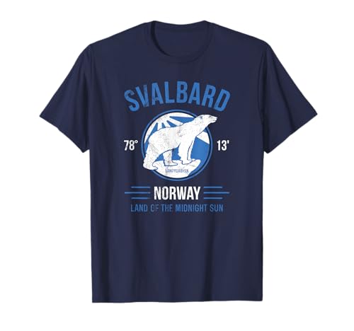 

Svalbard Polar Bear Aurora | Longyearbyen Spitsbergen Norway T-Shirt