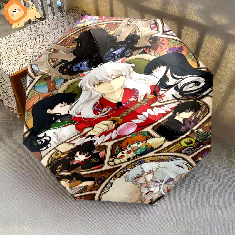 Fantasy Anime Artistry Folding umbrella Suitable for all seasons Suitable for all seasons Gift printing travel