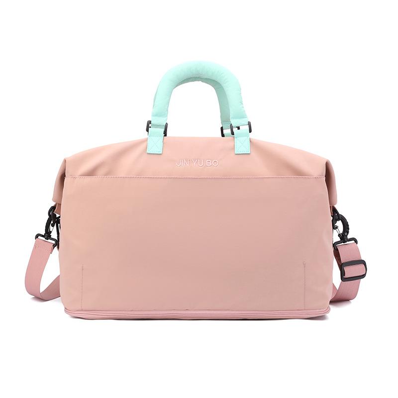 Outdoor Short-Distance Travel Bag Shoulder Luggage Bag Dry and Wet Separate Sports Fitness Bag