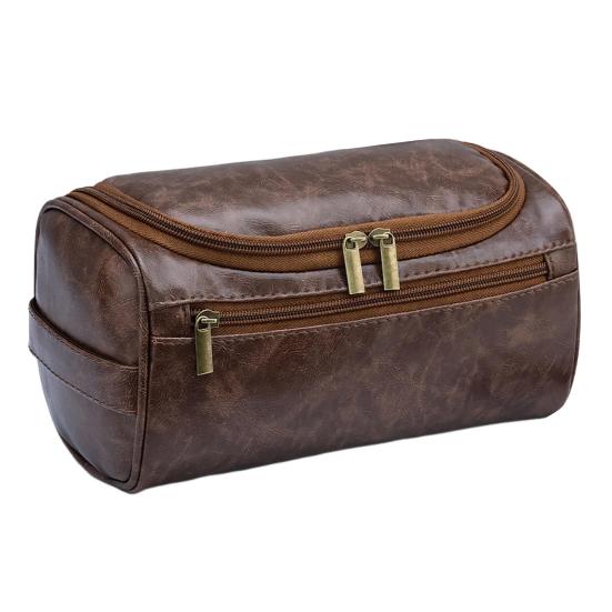 Makeup Bag Travel Toiletry Bag Large Capacity Multiple Compartments Zipper Closure Waterproof Cosmetic Bag Hanging Toiletry Bag