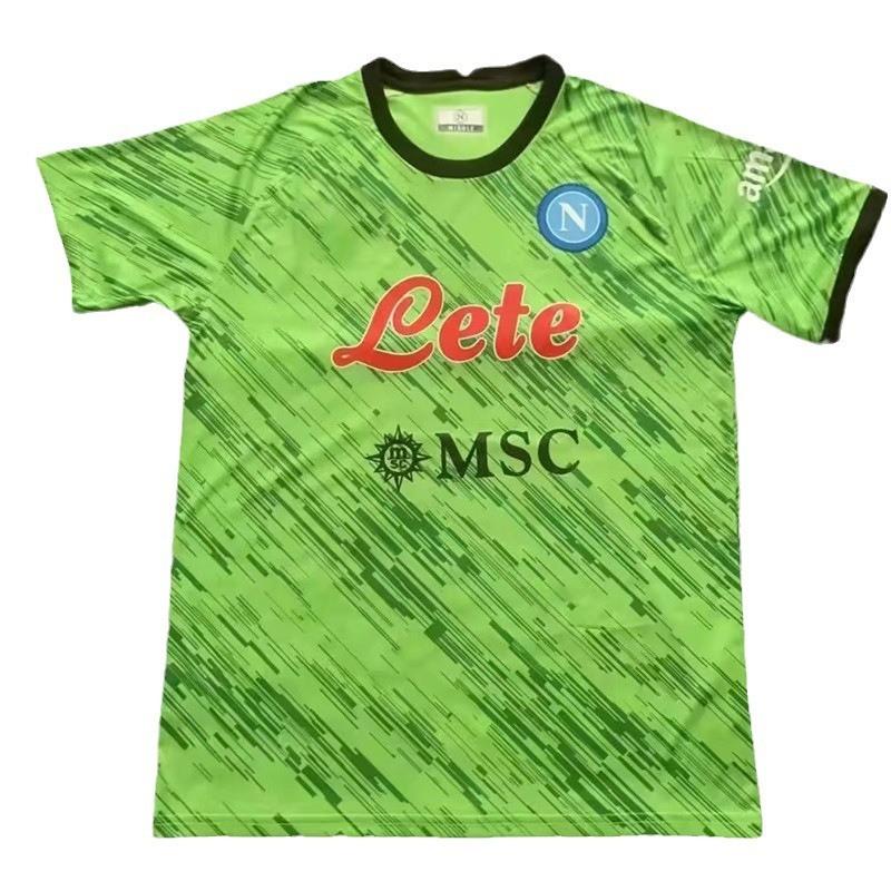 Napoli ''-27 Maglia da Calcio Home Away Manica Corta 10 Maradona Portiere Maglietta per Tifosi