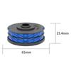 8 Stück RAC123 Rasenmäher-Fadenspule für Ryobi RLT6030/RLT5127/RLT5027/RLT4125/RLT4027 Rasentrimmer-Ersatzteil, 5132002671