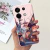 For Xiaomi Redmi Note 13 4G Case Cute Fashion Cartoon Cover Soft Silicone Phone Case For Redmi Note 13 Pro Plus Note13 5G Bumper