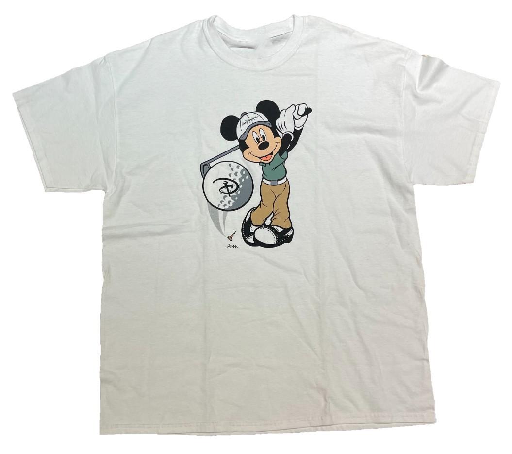 Футболка Disney Микки Маус Гольф Футболка Унисекс Размер S-5XL 2XL