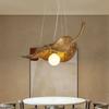 W2557 Zen inspired retro leaf restaurant chandelier with personalized creativity Wabi Sabi style homestay tea room lighting fixt