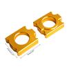 Axle Blocks Chain Adjuster for 690 790 950 990 1050 1090 1190 1290  Supermoto Super Adventure  S 2pcs