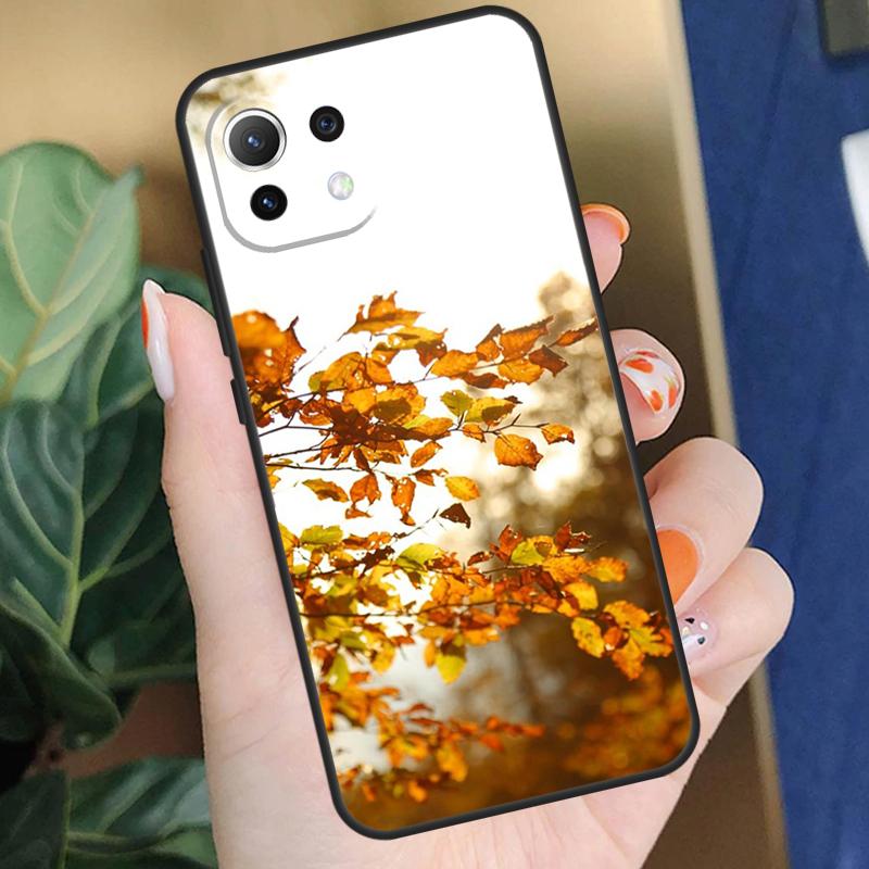 

Autumn Leaves Case For Xiaomi 15T 14T 13T Pro 14 15 Ultra 17 Pro Max POCO X7 F8 Pro X5 X6 F5 F6 F7 Coque POCO X3 Pro