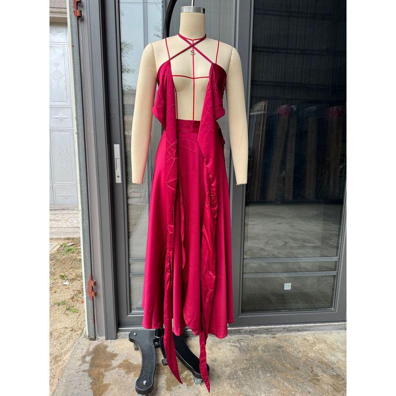 Camisole and Fitted Waist Vacation Skirt Set