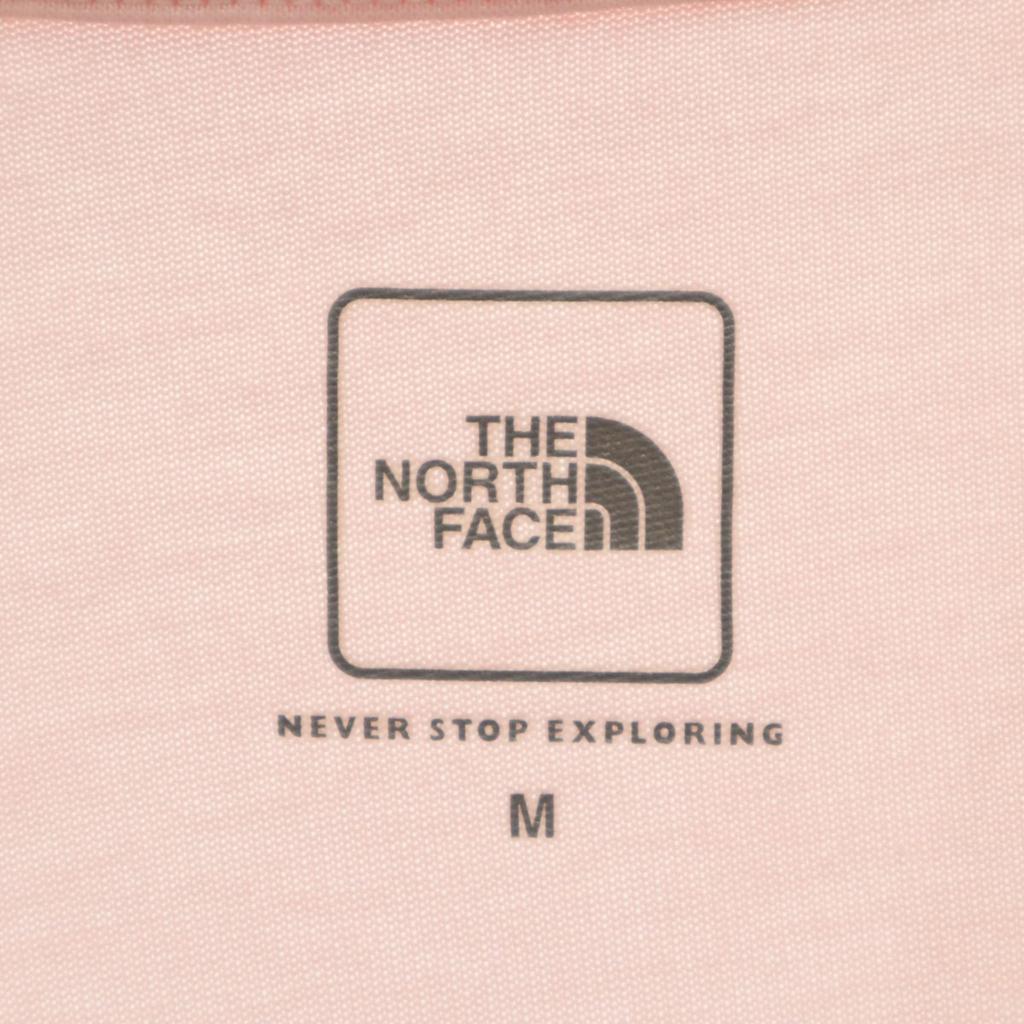 The North Face Short Sleeve T-shirt M Pink Outdoor NTW31931 Women Used