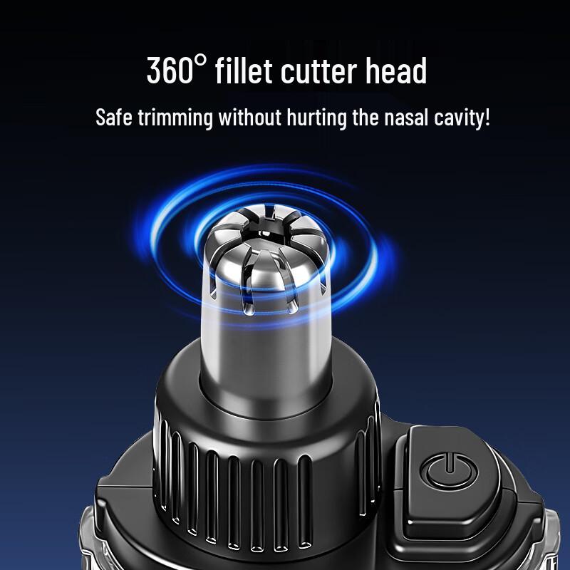 Jinshenquan Digital Display Electric Nose Hair Trimmer