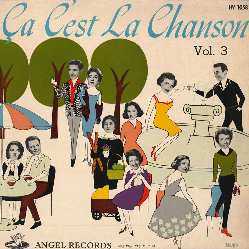 

LP Record VARIOUS - Ca C est La Chanson Vol.3 HV1058 ANGEL Japan Pop Used