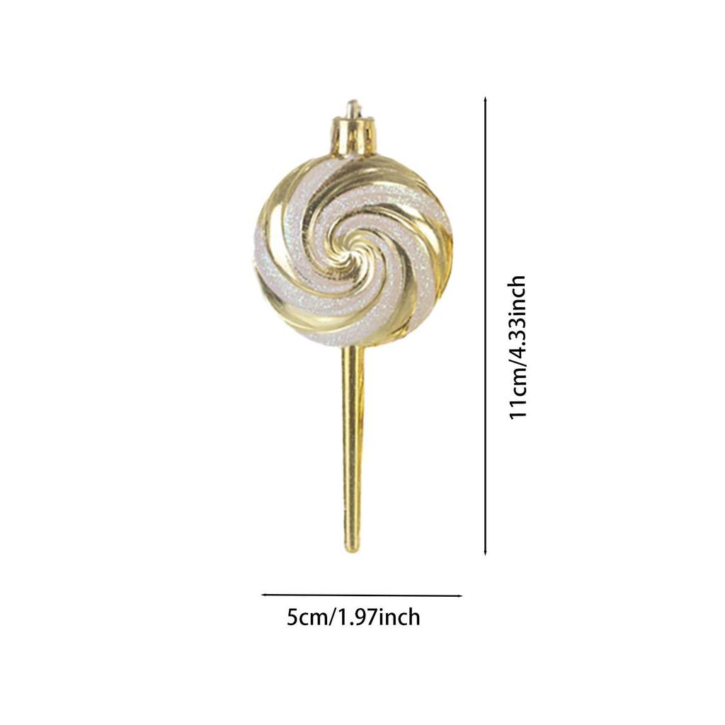 Christmas Candy Lollipop Set Xmas Tree Decoration Charm Gift Christmas Hanging
