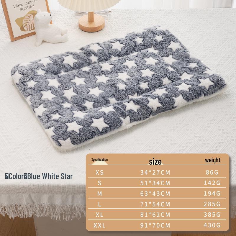 

Thickened Pet Nest: Winter/Autumn Cat & Dog Bed Cushion Blanket XS - 34x27cm - up to 3 kg - 86g