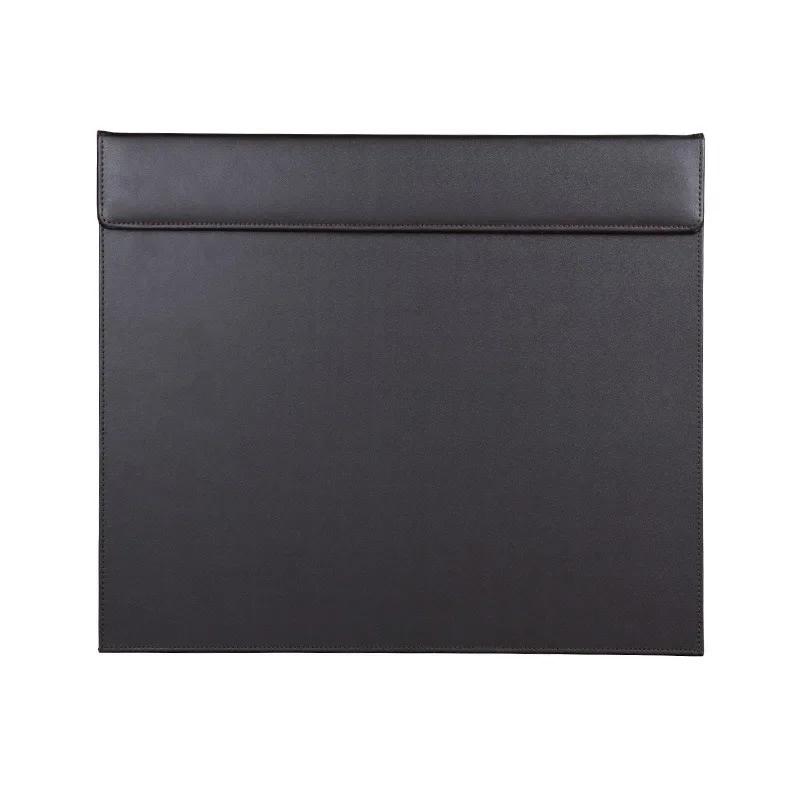 

Роскошный кожаный блокнот формата А3 для офиса и дома с ковриком для стола, блокноты для записей чёрный