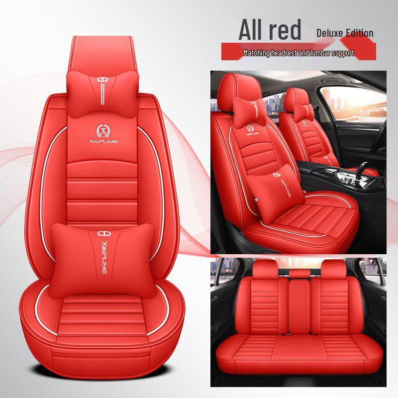 Nissan Car Seat Cover Set: Fits Sylphy, Kicks, Bluebird, Teana, Qashqai, X-Trail, Tiida – All-Season Cushions.