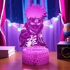 Naruto Anime Figures 3D Lamp Optical Lllusion Naruto Figurine Led Night Lights Color Changing Action Figure Model Doll Toys Gift
