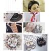 10 Yards Ethnic Style Embroidery Lace Accessories Clothing Shoes and Hats Bag Curtain DIY Decorative Webbing Gold Thread Sequins
