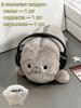 Case for stationery in the form of a cute seal, soft toy-frock, a gift to schoolchildren