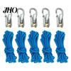 Weather-resistant Rope Tensioner 2/6/8/10/12/16/20Pcs with Roller Cord Heavy Duty Metal Outdoor Backpacking Hiking Boating Camping Guyline Adjuster