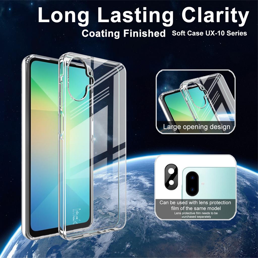 For Samsung Galaxy A07 4G Phone Case IMAK Soft Slim Case UX-10 Series