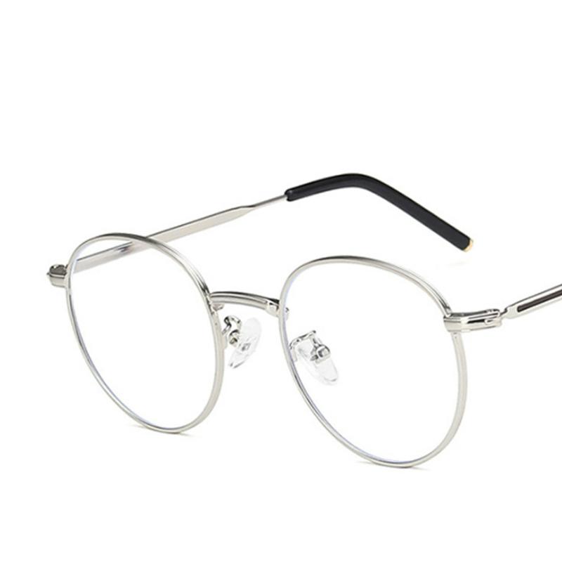 

Metal Small Round Frame Clear Lens Glasses Super Light Myopia Nerd Spectacles Degree -0.5 -1.0 -2.0 -3.0 -4.0 To -6.0 No degree 0