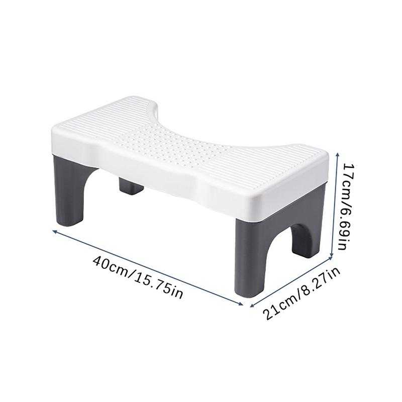 Portable Stool Anti-Slip Squatty Potty Removable Step Stool For Adult Constipation Children Older Bathroom Foot Stool