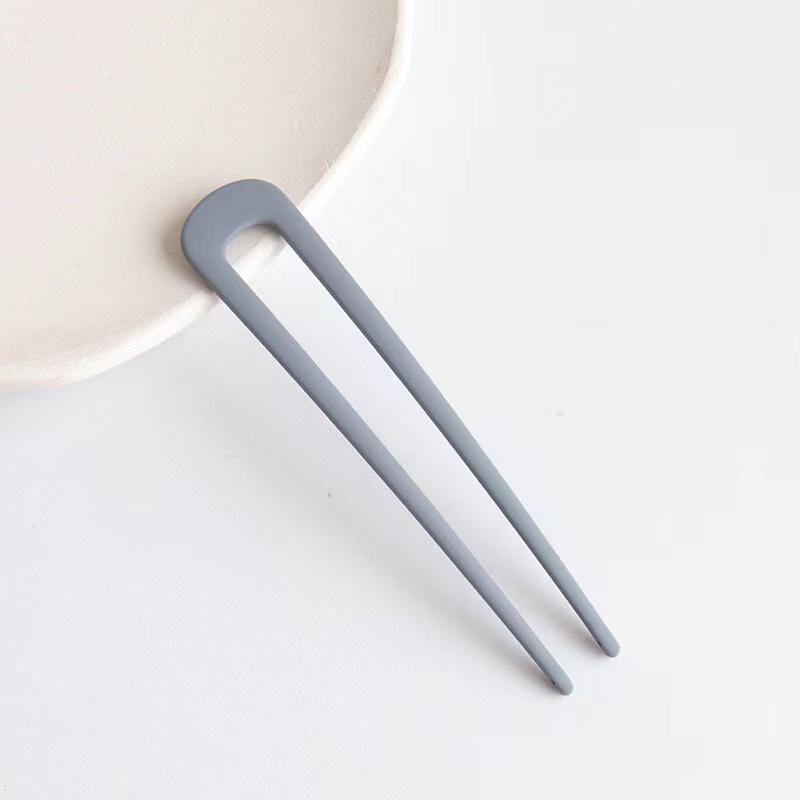 Simple U Shape Hair Clips Pins for Women Girls Hair Sticks Bride Hair Styling Accessories Sliver Gold Metal Hairpins Barrettes