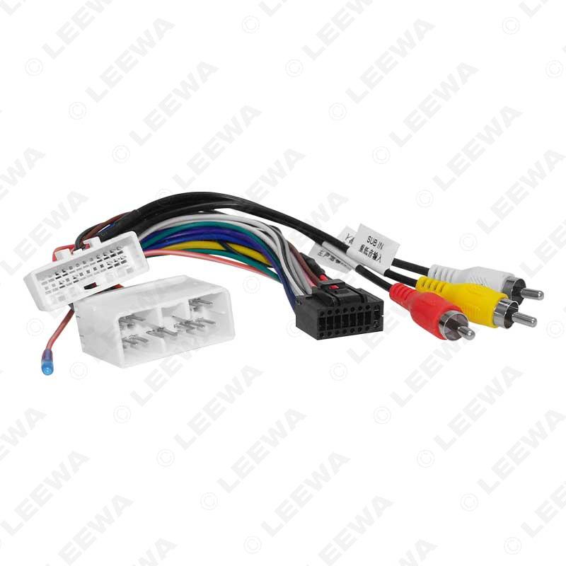 

Совместим с моделью Subaru Forester 08 года высокого класса: 16-контактный кабель питания задней линии навигации Android. LEEWA