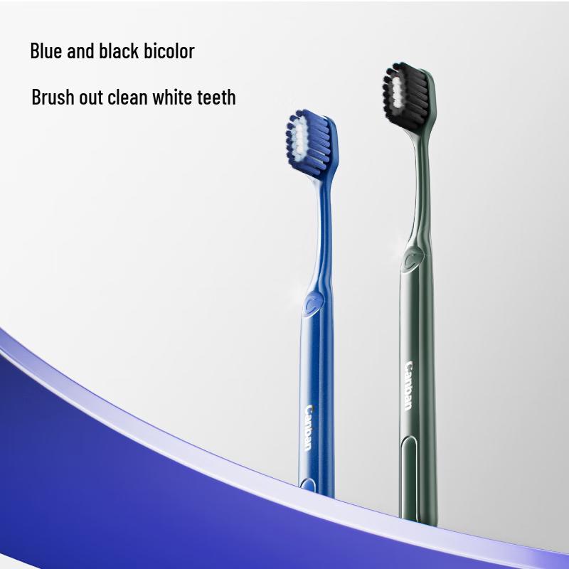 

Half-and-half Wide Head Toothbrush 3-Pack with Toothpastes