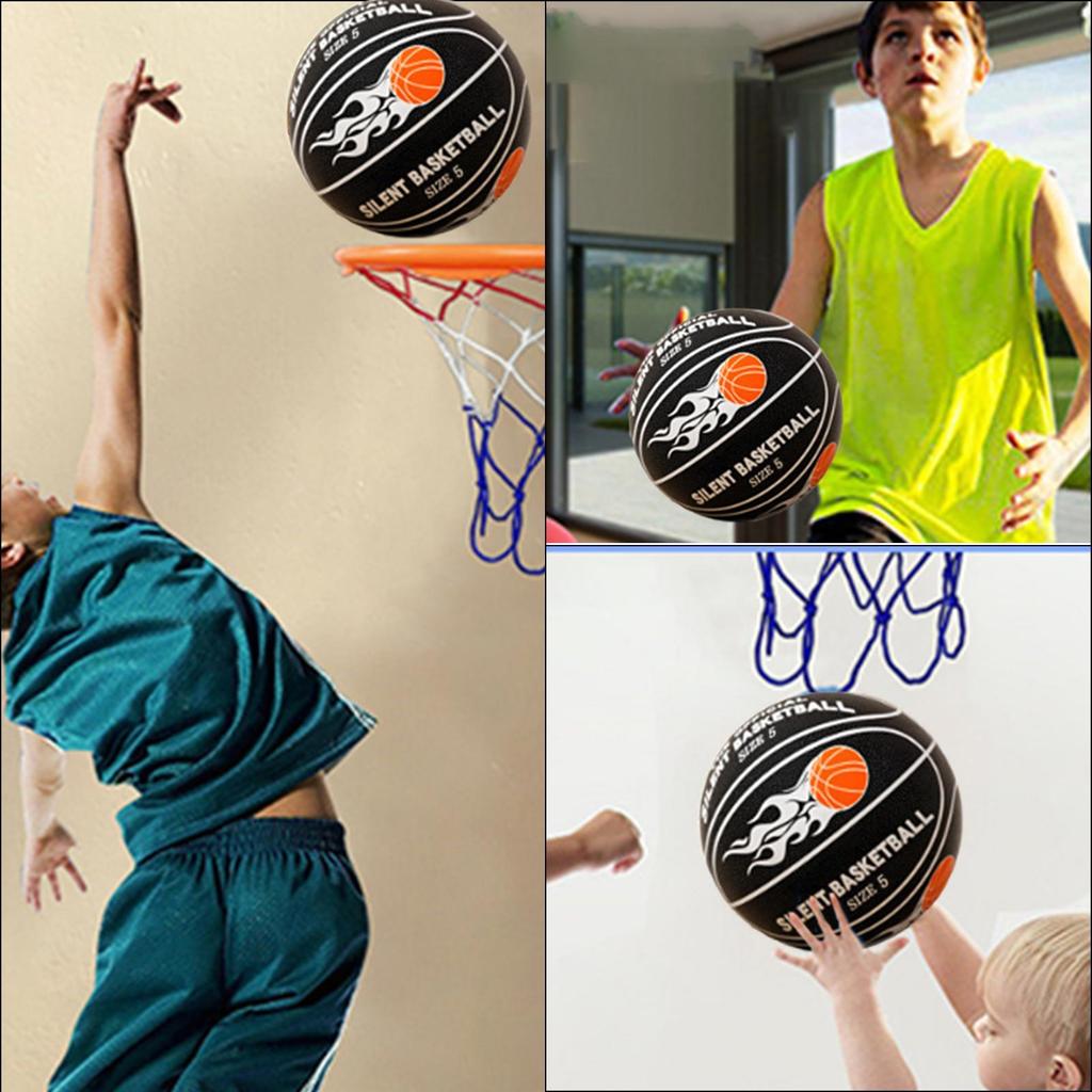 Tichý basketbalový driblingový míč pro vnitřní použití, bezhlučný tréninkový míč na dribling, bezpečný bezhlučný driblingový basketbalový míč k narozeninám, Velikonocům