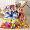 Digital Circus Blanket Soft Warm Cozy Great for Office Chair Picnics Couch Four Seasons Universal Modern Style Best Holiday Gift for Friends Family
