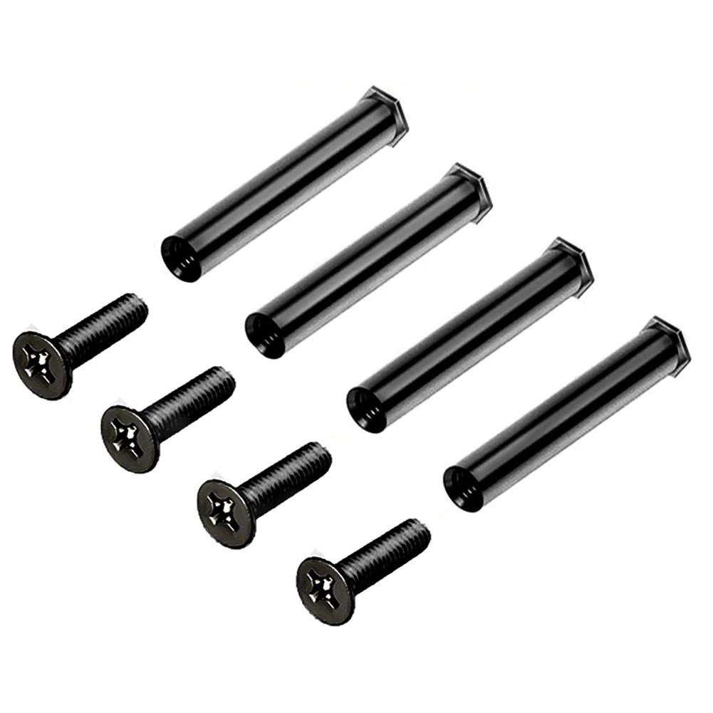 4pcs Fixing Chassis Fan Screws Enhanced Stability PC Case Fan Screws Quieter Operation Not Hurt Fan for DIY Modified Cooling Fan