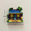 Dominican Republic Travel Souvenir Refrigerator Magnet 3D Refrigerator Magnet Decorative Refrigerator Magnet
