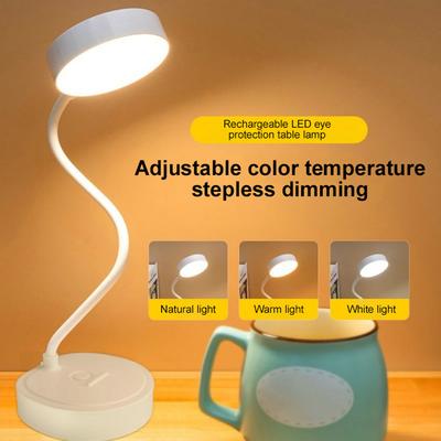 LED-Schreibtischlampe, Augenschutz, Schreibtisch, Student, Aufladung, USB, Lernen, Kinderschlafsaal, Schlafzimmer, Nachttisch, Lesen, Nachtlicht