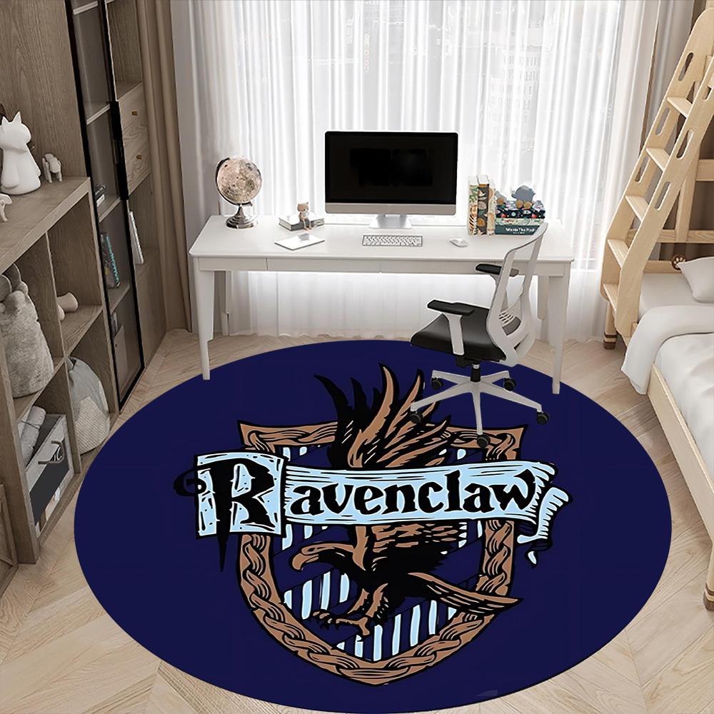 1pc Ravenclaw CrestChair Carpet for Office, Non-slip, Soft and Durable Office Rug for Interior Decoration, Perfect for Office yy250925223