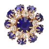 10pcs Royalblue Decorative Brooch Buttons Clothes Accessories Buttons  Holiday Decor