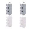 1PC Adjustable Removable Punch-free Silicone Bathroom Shower Holder Reusable Suction Cup Shower Head Mount Wall Rack
