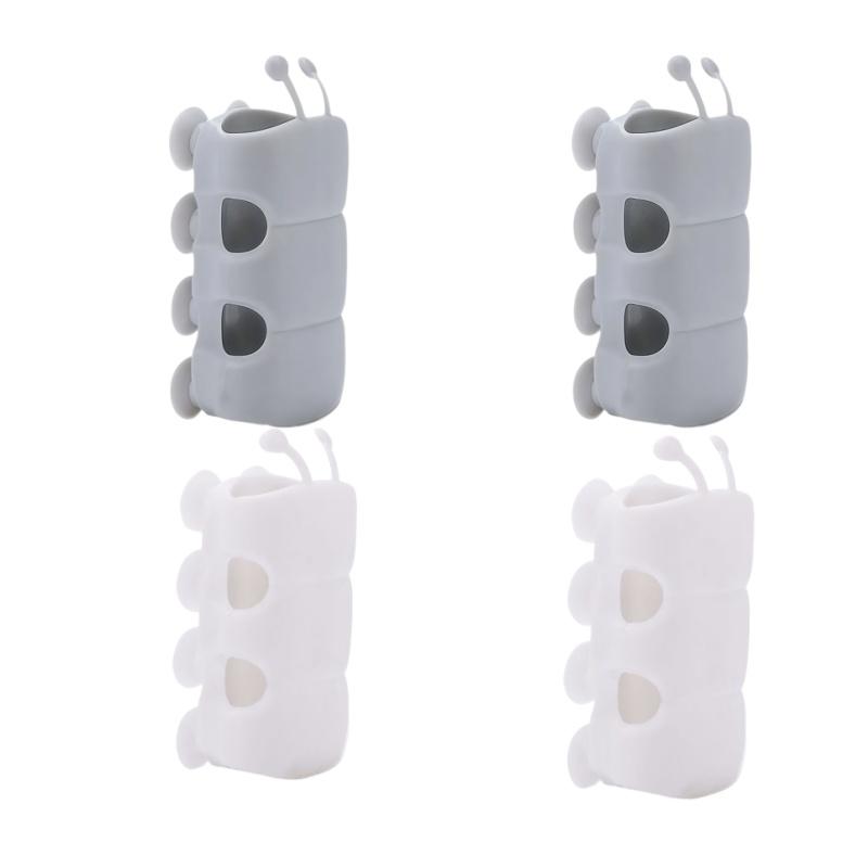 1PC Adjustable Removable Punch-free Silicone Bathroom Shower Holder Reusable Suction Cup Shower Head Mount Wall Rack