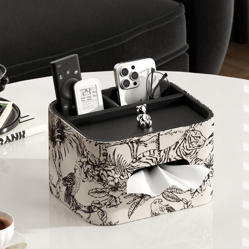 Creative Multi-functional Tissue Box with Phone Holder