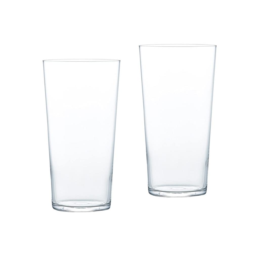 Toyo Sasaki Glass Highball Glass Set Glass Set for Enjoying Made in Dishwasher Highball Glass Thin Wooden Box Thin-Walled G096-T285 [Authentic Drinks,