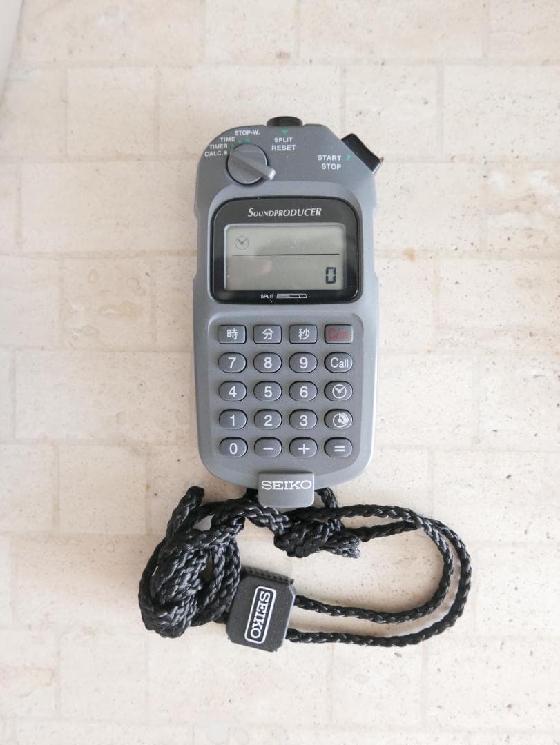 SEIKO stopwatch sound producer brand unused.