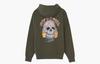 Vans Sweatshirts Unisex Army Green Hooded Moderate Regular VN0A54I9KCZ