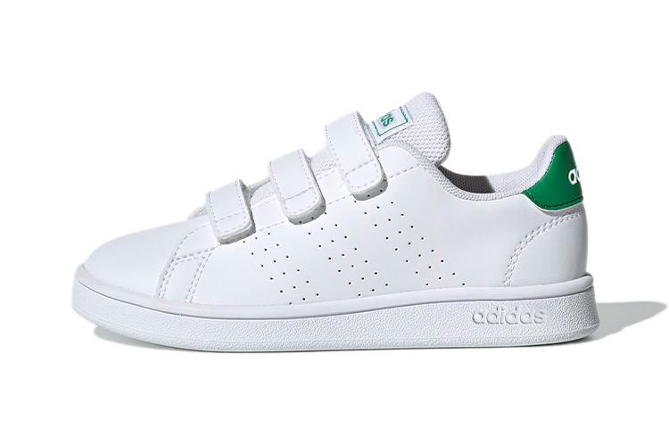 

Adidas Neo ADVANTAGE Synthetic Leather Comfortable Low top Kids Skateboarding Shoes White Children Aged 3 7 Years Old EF0223 34