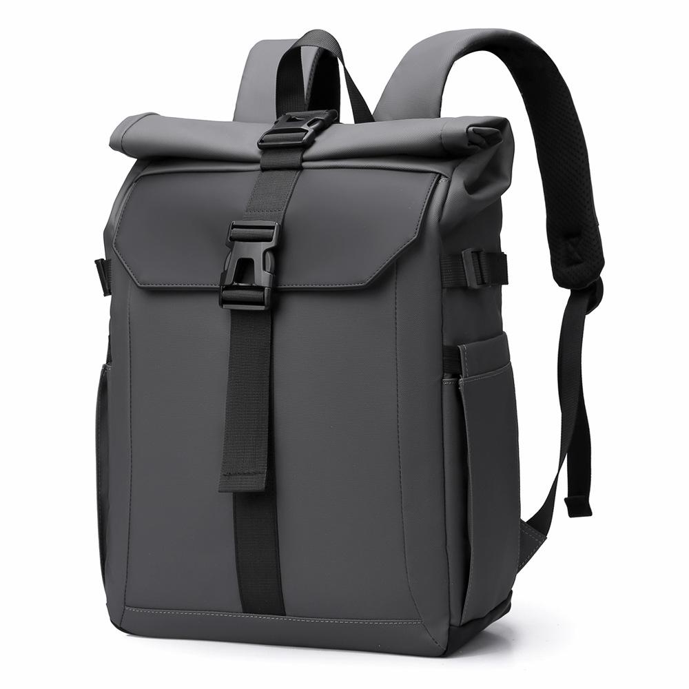 Men's Backpack Contrast Backpack Travel Bag