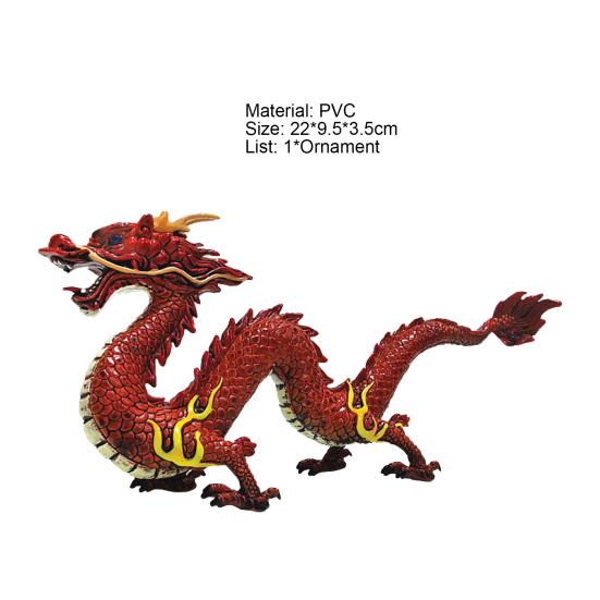 High Simulated Dragon Model Figurine Legend Decorative Chinese Dragon Figurines Decor
