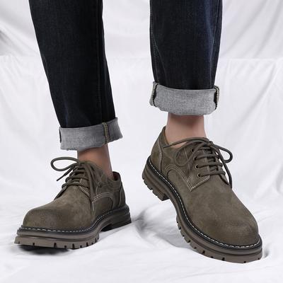 Chaussures décontractées et business à semelles épaisses à la mode et tendance pour hommes Style tendance quotidien bureau extérieur fête Street chaussures de jeunes